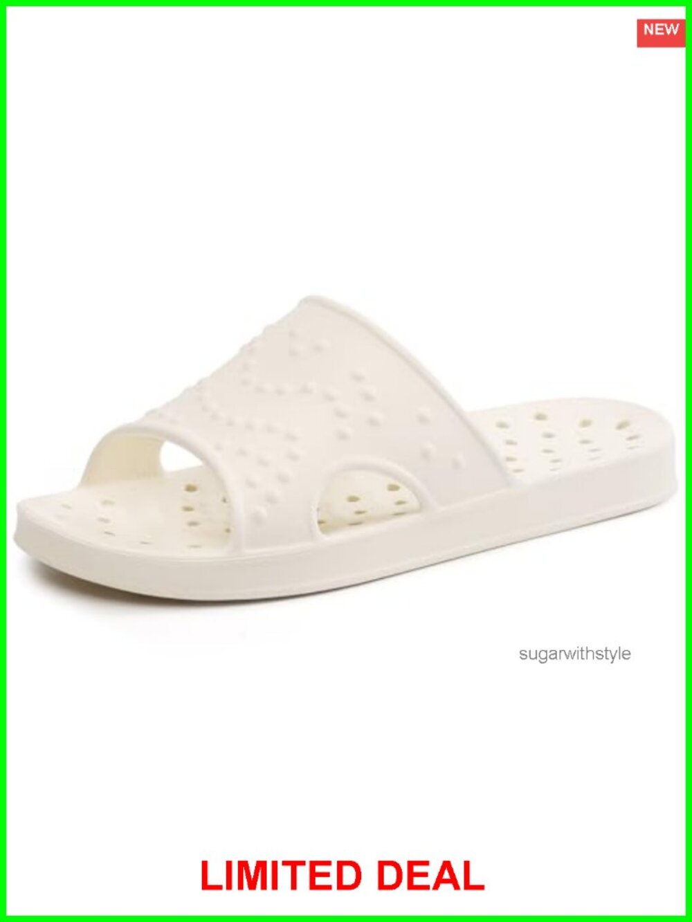Quick Drying Shower Shoes with Arch Support Non-Slip EVA Slide